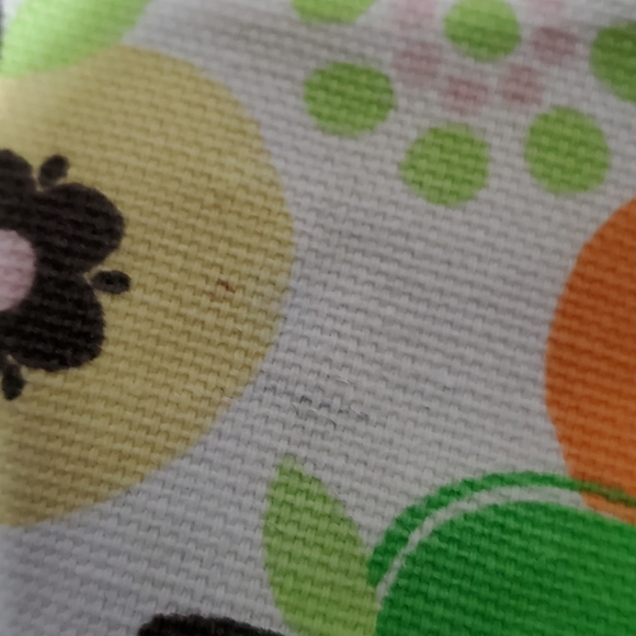 Thirty One Zipper Pouch Apple Blossum 12" wide x 9" tall with 2.5" base - Picture 13 of 16